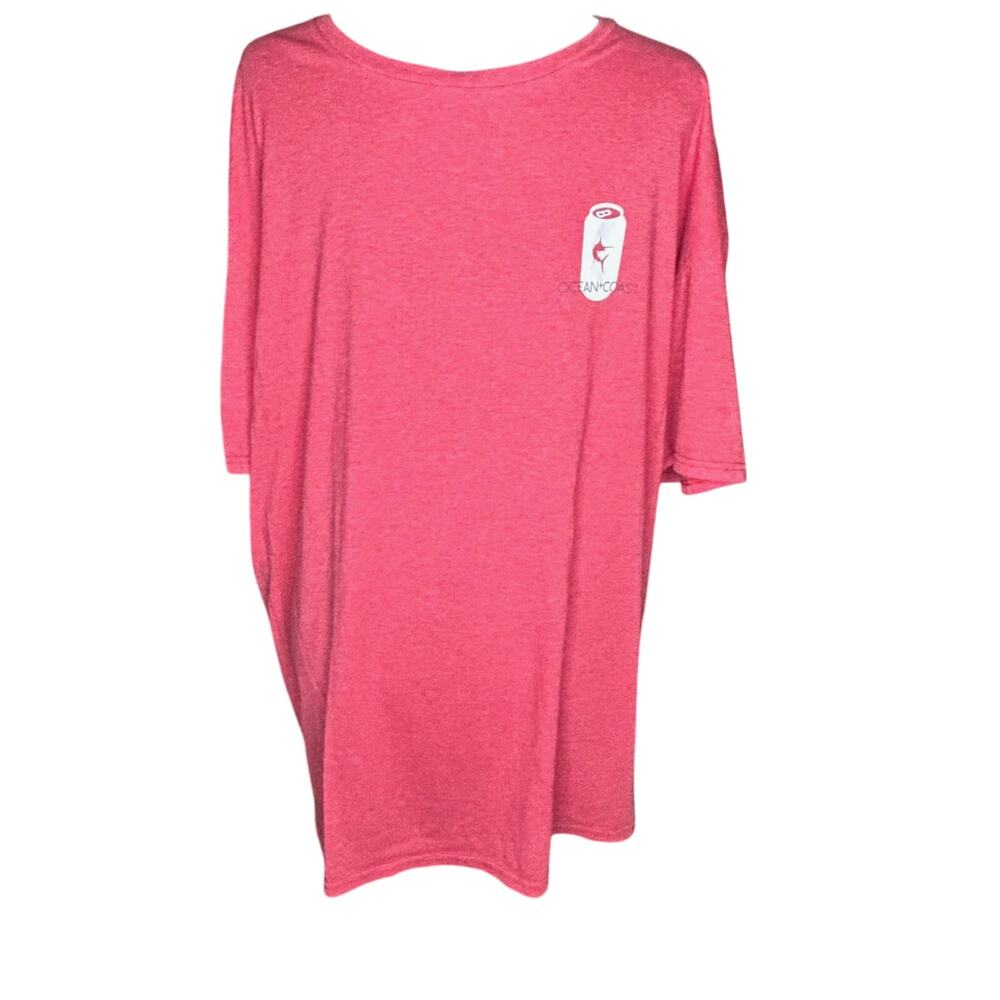 Ocean & Coast Can on front & Flag on back men's size 2xl